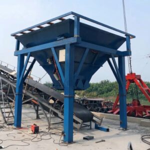 Hoppers for Cement Plant | Bulk Material Storage & Feeding System